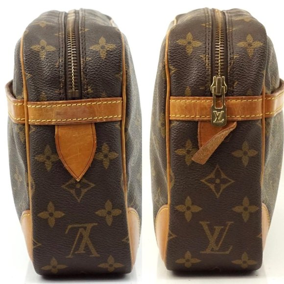 Auth Louis Vuitton Compiegne 28 Clutch #3483L83 - Picture 8 of 10